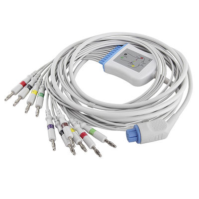 Datex EKG καλώδιο και συνδετήρας IEC 4.0Banana Leadwires