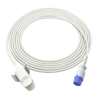 Ψηφιακός 12Pin Biolight επαναχρησιμοποιήσιμος SpO2 συνδετήρας δάχτυλων αισθητήρων M900 M7000 M9500 παιδιατρικός