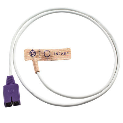 Μίας χρήσης SpO2 N-ellcor αισθητήρας PM10N npb-3910 Oxi-max DB9 9pin ανώτατος-ν μίας χρήσης SpO2 τεντωμάτων δερμάτων έλεγχος υφάσματος