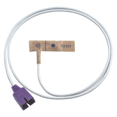 N-ellcor Oxi-max DB9 9pin MAX-A Αισθητήρας SpO2 μίας χρήσης PM100N NPB-4000 Ενηλίκων μη υφασμένο ύφασμα