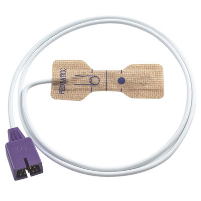 N-ellcor Oxi-max DB9 9pin MAX-A Αισθητήρας SpO2 μίας χρήσης PM100N NPB-4000 Ενηλίκων μη υφασμένο ύφασμα