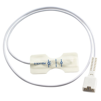 Novametrix 513 710 μίας χρήσης SpO2 αισθητήρας 715 6pin μίας χρήσης SpO2 του ΆΡΗ παιδιατρικός άσπρος έλεγχος αφρού