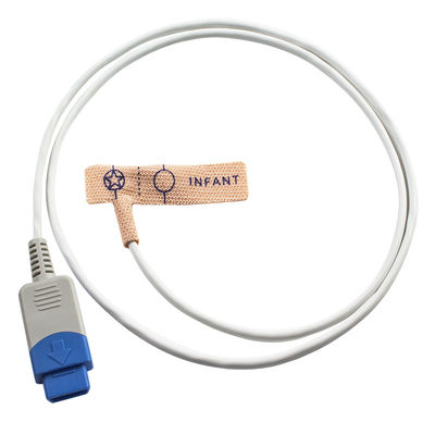 Datex Ohmeda 9pin TS-AF-25 μίας χρήσης ενήλικος μίας χρήσης SpO2 τεντωμάτων δερμάτων νεογνών έλεγχος υφάσματος