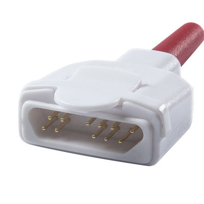 Δέκτης SpO2 μίας χρήσης της κόκκινης σειράς 11pin μη υφασμένου υφάσματος DB9