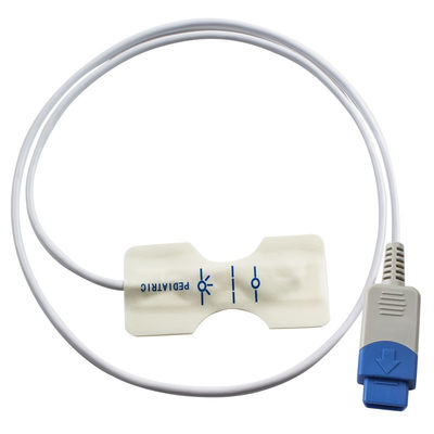 Datex Ohmeda TS-PAW-25 TS-PAW-10 Παιδιατρικός αισθητήρας Spo2 Λευκός αφρός Ξαναχρησιμοποιήσιμος ανιχνευτής SpO2