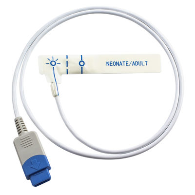 Datex Ohmeda TS-PAW-25 TS-PAW-10 Παιδιατρικός αισθητήρας Spo2 Λευκός αφρός Ξαναχρησιμοποιήσιμος ανιχνευτής SpO2