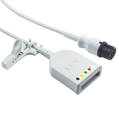 Καλώδιο καλωδίων AAMI 6Pin ECG Mindray 0012-00-1255-01 TPU ECG Trunck