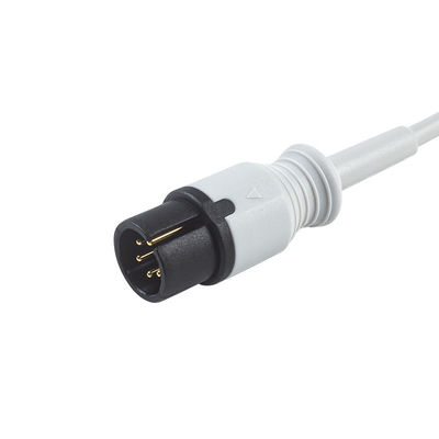 Καλώδιο καλωδίων AAMI 6Pin ECG Mindray 0012-00-1255-01 TPU ECG Trunck
