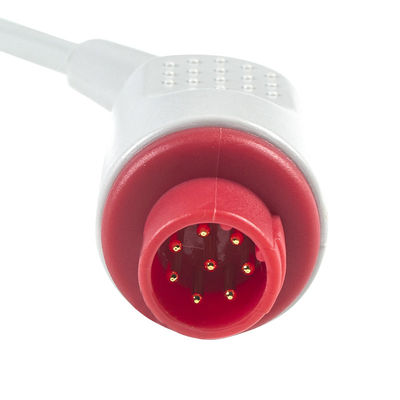 Καλώδια και Leadwires 5 Bionet BM3/5 ECG καλώδιο συνδετήρων ECG συνδετήρων 8Pin IEC μολύβδου
