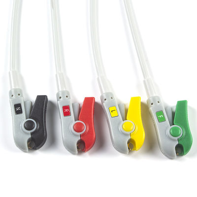 Corpuls 3 καλώδιο και Leadwires 4 ECG καλώδιο συνδετήρων ECG συνδετήρων 11pin IEC άκρων μολύβδου