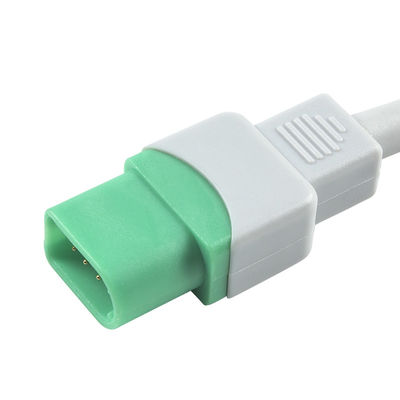 Καλώδιο και Leadwires 5 Datascope ECG Mindray καλώδιο συνδετήρων TPU ECG IEC μολύβδου