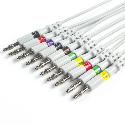 Welch επαν-PC-aha-ΑΠΑΓΟΡΕΥΣΗ SE-υπέρ-600 Allyn καλώδιο και Leadwires 14 μπανάνα 4,0 EKG IEC καρφιτσών