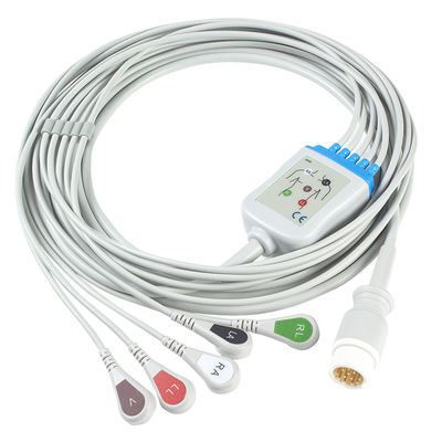 Καλώδια της Philips ECG και καλώδιο μολύβδου M1975A ECG Leadwires 12pin 5
