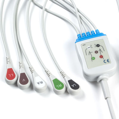 Καλώδια της Philips ECG και καλώδιο μολύβδου M1975A ECG Leadwires 12pin 5