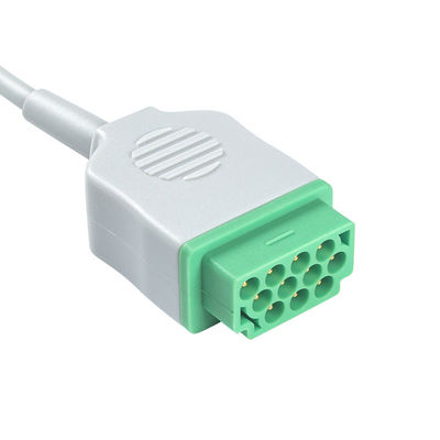 Γερμανία Marquette 2021141-002 2001292-001 καλώδια και Leadwires 3 ECG αιφνιδιαστικό 11pin μολύβδου καλώδιο συνδετήρων ECG IEC