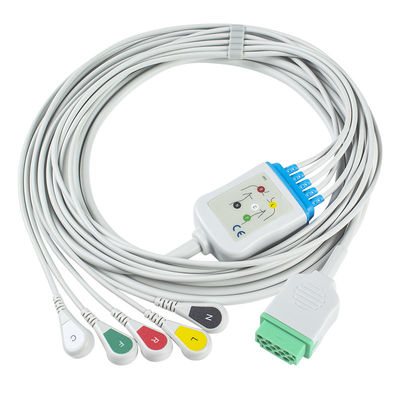 Γερμανία Marquette cbm-05na-10as-0001 καλώδια και Leadwires 5 ECG αιφνιδιαστικό 11pin μολύβδου καλώδιο συνδετήρων ECG IEC