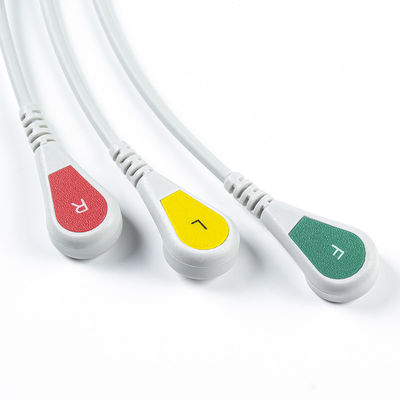 Τα καλώδια Kohden ECG Nihon και το καλώδιο 3 συνδετήρων oec-6102A ECG Leadwires Cb-72353P 11pin IEC μολύβδου σπάζουν απότομα