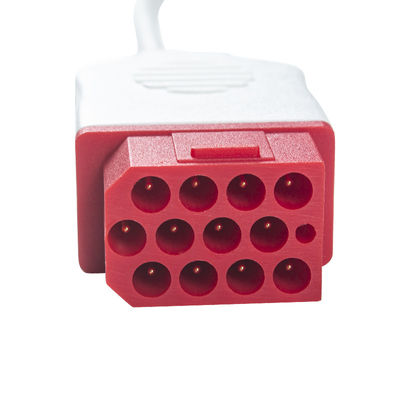Νέα BM3 BM5 BM7 5 καλώδια μολύβδου ECG Bionet και αιφνιδιαστική ECG καρφίτσα IEC 12 καλωδίων Leadwires