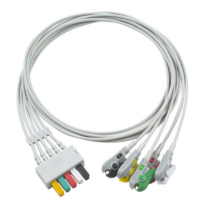 S-iemens/Drager 5956359 αποσπάσιμο καλώδιο MP03414 ECG Leadwire 5Lead ECG
