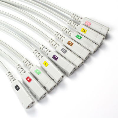 CONMED D Series ECG Lead Wire Twin Pin DL10 DL36-10 10 Συνδέτης μπανάνας με μολύβι