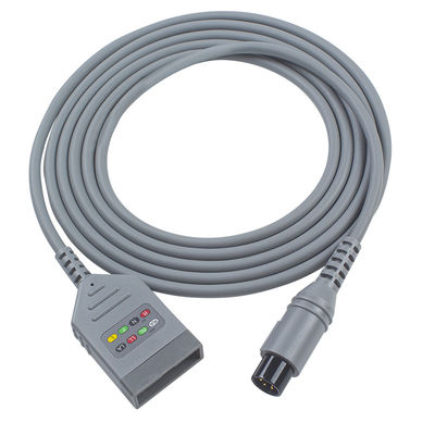 Βιοϊατρικό 590478 ECG Trunck καλώδιο 4 ΚΙΣΣΩΝ καλώδιο μολύβδου AHA 3.0Meters ECG