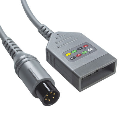 Βιοϊατρικό 590478 ECG Trunck καλώδιο 4 ΚΙΣΣΩΝ καλώδιο μολύβδου AHA 3.0Meters ECG