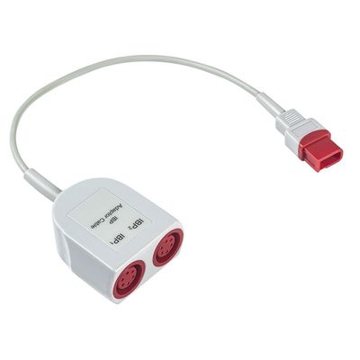 Συμβατή διπλή IBP καρφίτσα 6 καλωδίων 700-0028-00 προσαρμοστών Spacelabs στο καλώδιο μετατροπέων επέκτασης 10 καρφιτσών IBP