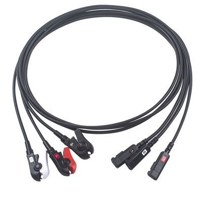 Ραδιο διαφανές καλώδιο 3 5 10 μόλυβδος CONMED Philips ECG Radiotranslucent Leadwires ΚΙΣΣΩΝ MRI
