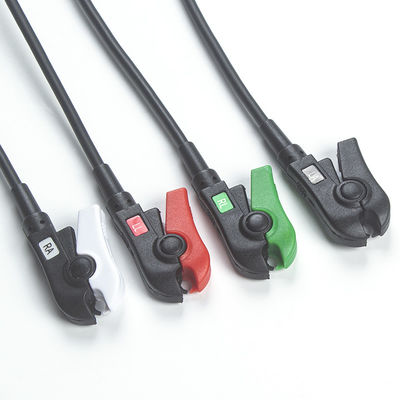 Ραδιο διαφανές καλώδιο 5 ακτίνα X ECG Radiotranslucent Leadwires ύφους MRI της Philips AA μολύβδου