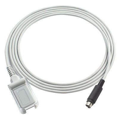 Καλώδιο 6Pin αισθητήρων Biosys SpO2 στο καλώδιο 2.4M TPU επέκτασης DB9 SpO2