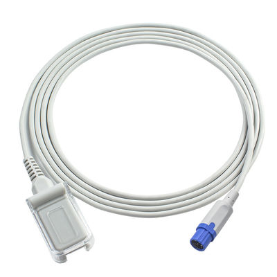 Έλεγχος 7Pin αισθητήρων Siemens SpO2 Drager στο καλώδιο 2.4M TPU επέκτασης DB9 SpO2