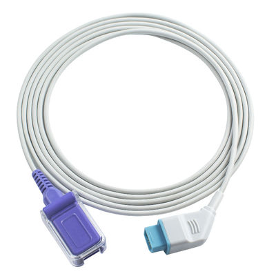 Καλώδιο 12Pin αισθητήρων Kohden jl-650P SpO2 Nihon στο καλώδιο επέκτασης DB9 SpO2