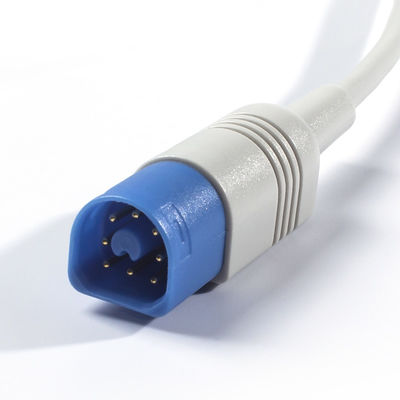 Επαναχρησιμοποιήσιμο ενήλικο ορθογώνιο 8Pin αισθητήρων συνδετήρων SpO2 δάχτυλων της Philips M1196A