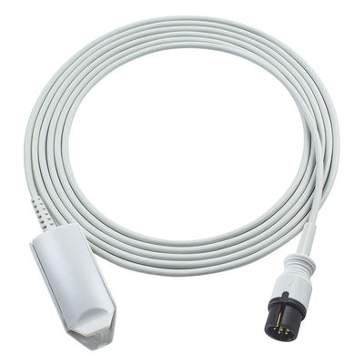 Anke 6pin επαναχρησιμοποιήσιμος αισθητήρας SpO2 ASC-553 ACS-553A AAMI 6pin σύνδεσμος ενηλίκων Soft tip SpO2 Probe