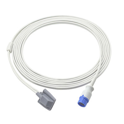 Σίλερ Truscope SpO2 Sensor Classic Mini II III Digital 12Pin για ενήλικες Soft tip SpO2 Probe Cable