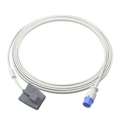 Σίλερ Truscope SpO2 Sensor Classic Mini II III Digital 12Pin για ενήλικες Soft tip SpO2 Probe Cable