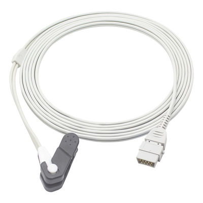 Huntleigh επαναχρησιμοποιήσιμος αισθητήρας Spo2 9 Pin Smartsigns Mp1 Mp1r Acc-Vsm-171 1m Short