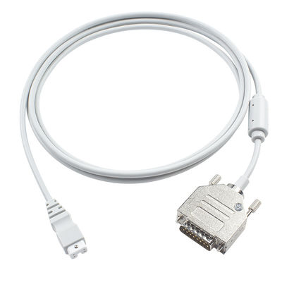 Τεχνολογία Drager μετρητής ροής καλώδιο DB 15 Pin Wire Connector