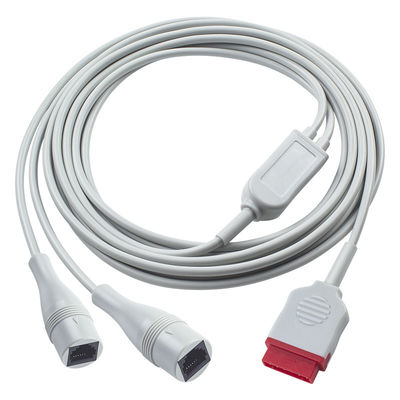 GE IBP Adapter Cable 2*Ph-Ilips 4pin IBP Extension Cable 350cm Για κλινικές / νοσοκομεία