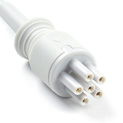 Για την Omron > Colin Compatible Direct-Connect ECG Καλώδιο και καλώδια 5Lead IEC Grabber