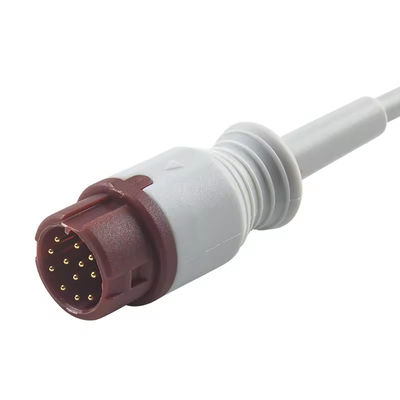 Π-Φίλιπς 12Pin για την Abbott Medex IBP Adapter Cable Efficia CM120 IntelliVue MX600 896083021