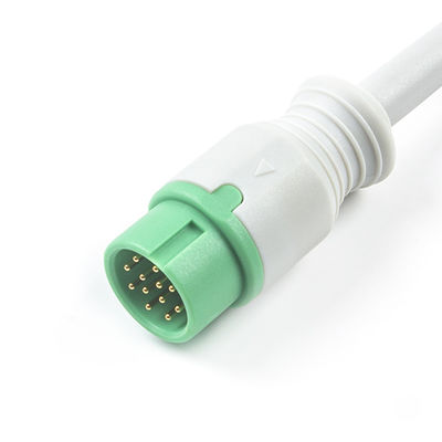 Για το Biolight Q3 ECG καλώδιο για το Biolight Q5 A QS σειράς 3 Lead IEC Grabber In Oximax Tech