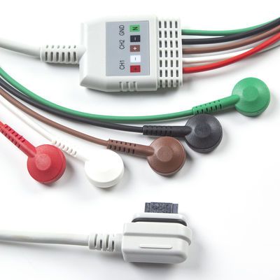 Διάταξη 5Καλώδιο ECG Lead Holter GE Seer ECG 2008594-001 Διάταξη συμβατή για GE SEER LIGHTR