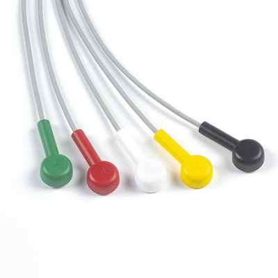 Συγκέντρωση καλωδίου Leadwire 2104816-001 GE Seer 5Lead IEC Snap 2067634-019 Συμβατό GE SEER 1000