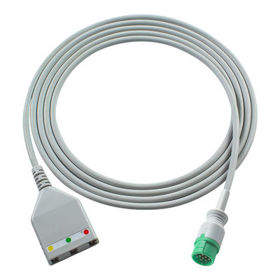 Kontron ECG καλώδιο κορμού LLstyle 3lead καλώδιο 1.30M