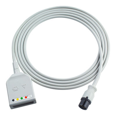 Δικτυακό σύστημα AAMI 6Pin Connector 5Lead ECG Trunk Adapter