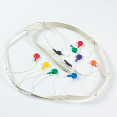 Συμβατό με το Mortara X12 + Holter ECG Cable Mortara ECG Holter Mortara Cable 10 Lead Snap