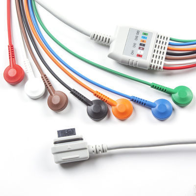 Συμφωνητικό GE Υγεία 2008594-002 7-Lead ΗΚΓ τηλεμετρία Ασθενής καλώδιο Seer Φως Παραγγελία 5pcs πάρει 1pcs τσάντα δωρεάν