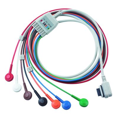 Συμφωνητικό GE Υγεία 2008594-002 7-Lead ΗΚΓ τηλεμετρία Ασθενής καλώδιο Seer Φως Παραγγελία 5pcs πάρει 1pcs τσάντα δωρεάν