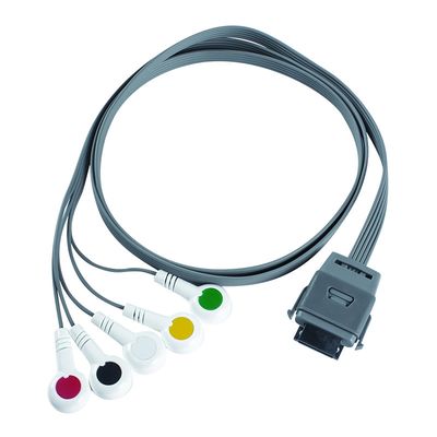 TPU Edan 5Lead ECG Holter Cable IEC Snap Shelf Life 24 μήνες για βιοϊατρικό όργανο